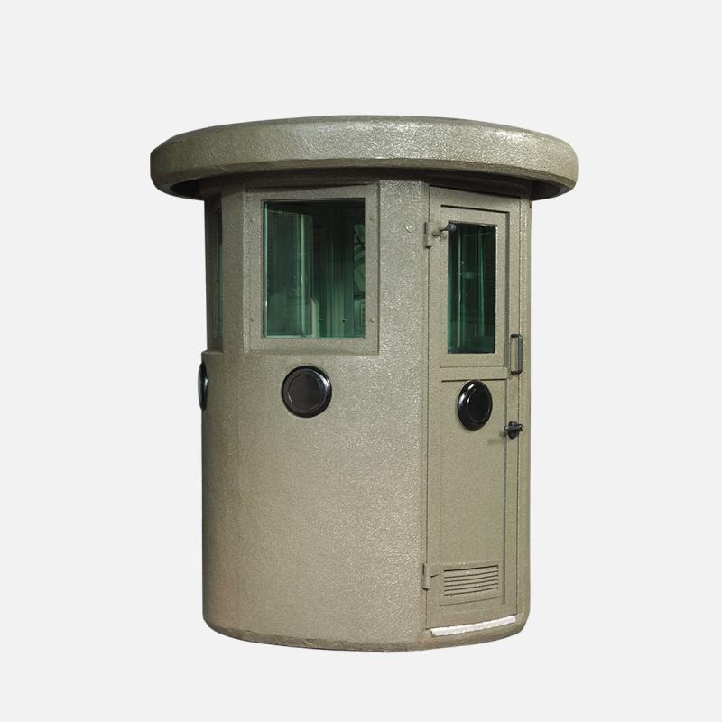 Guard booth in reinforced concrete